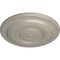 Ekena Millwork Niobe Ceiling Medallion (Fits Canopies up to 8 5/8"), Hand-Painted Pearl White, 18"OD x 1 1/2"P CM18NIPWS - alternate 2